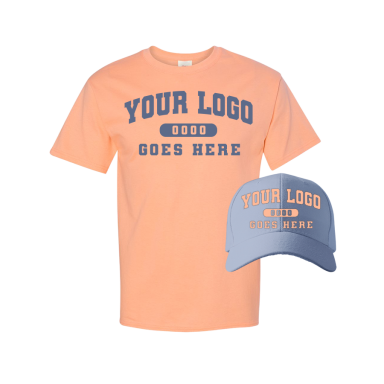 Combo PS1400 Saxblue / Peach Tee